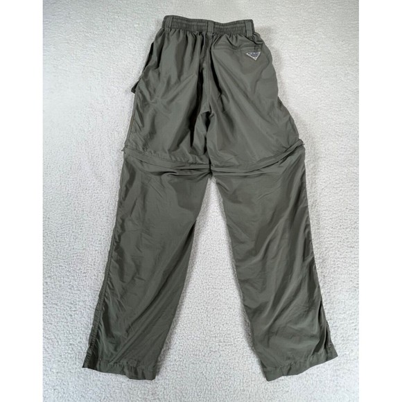 Columbia Performance Fishing Gear Convertible Shorts‎ Men's Green Pants Sz M - Picture 10 of 10